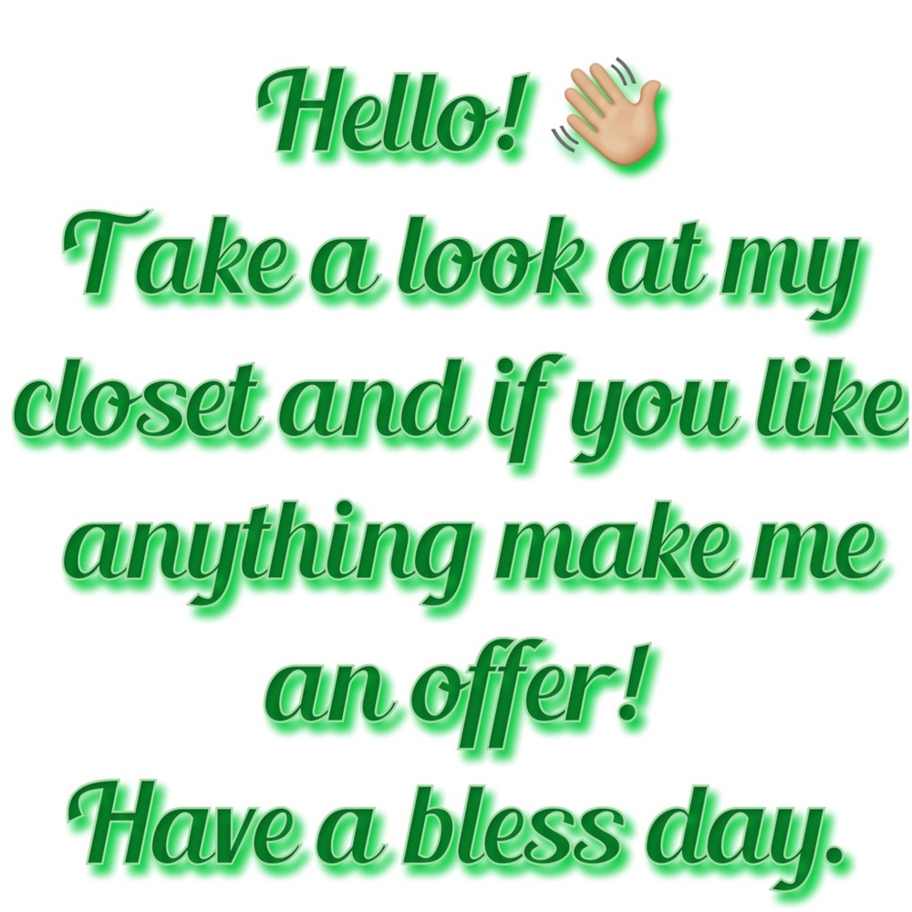 Hello, 😇 Feel free to make an offer!
